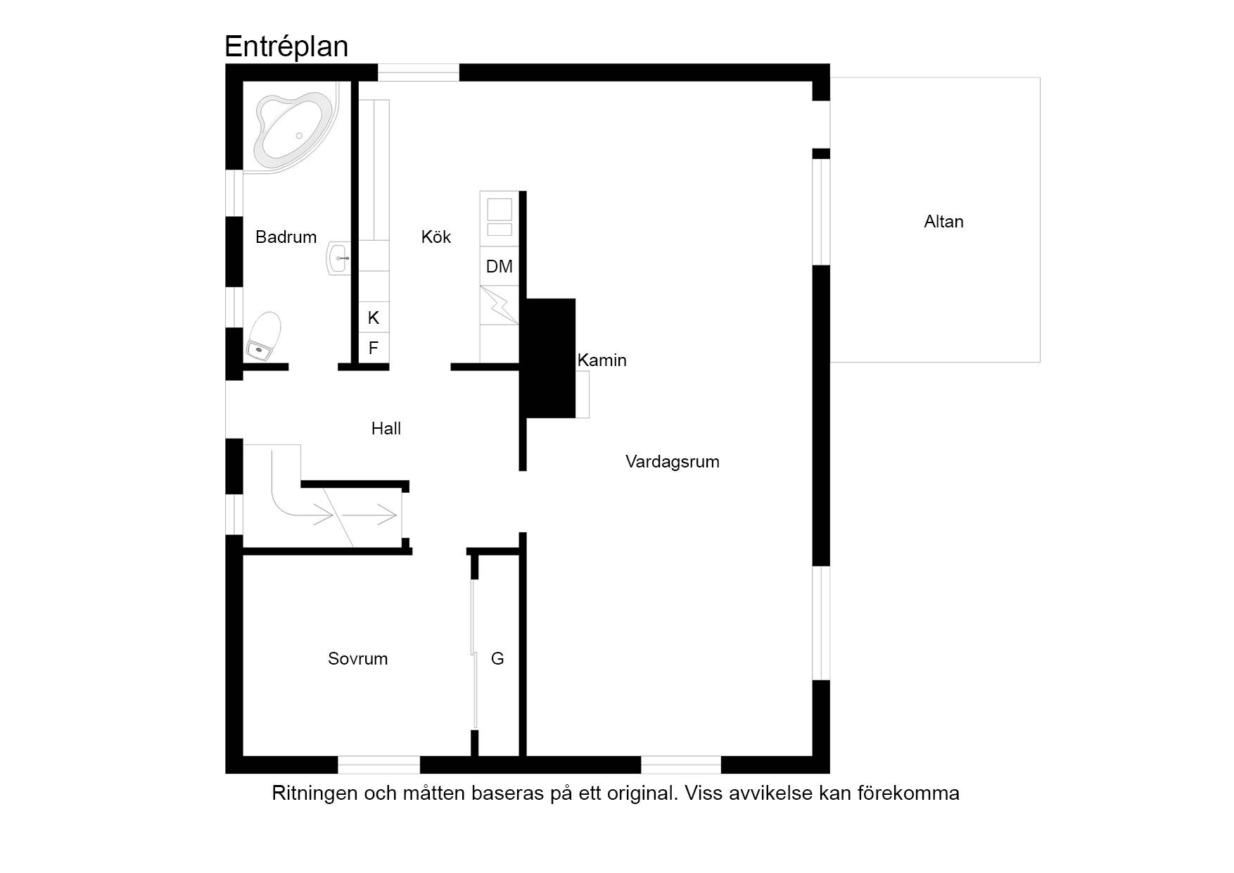 5 rum Villa på Vallmovägen 27 Oskarström Halmstads kommun - bild 37