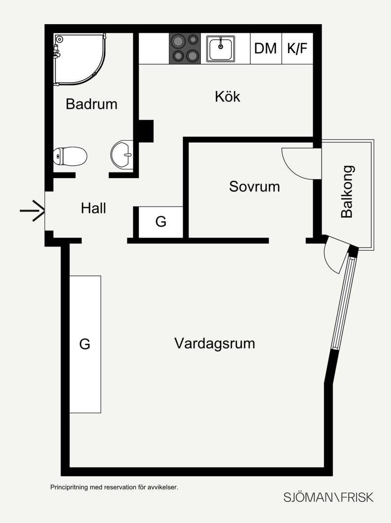 2 rum Lägenhet på Brantingsgatan 32 Gärdet Stockholms kommun - bild 25