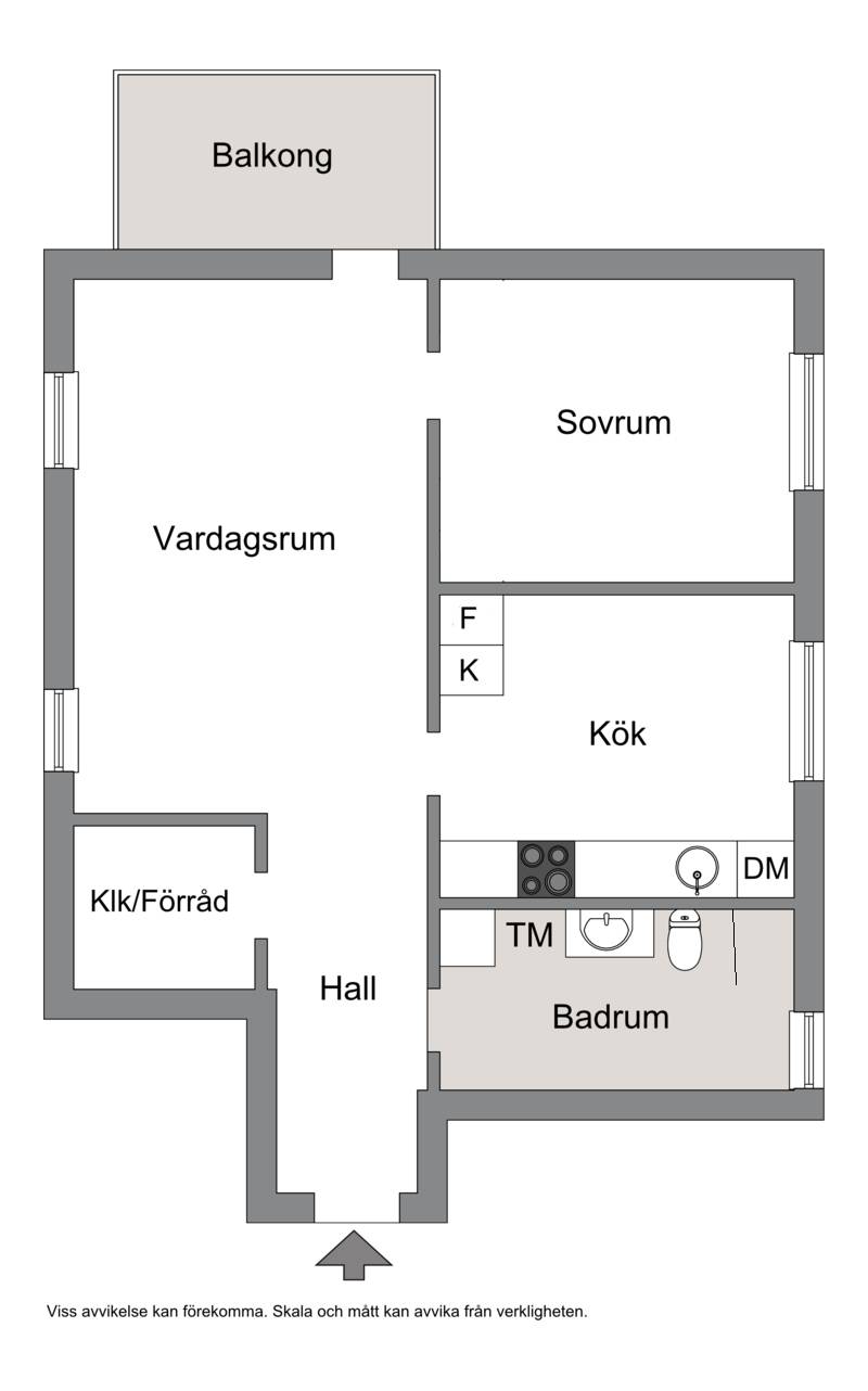 2 rum Lägenhet på Skattegårdsvägen 61 Vällingby Centrum Stockholms kommun - bild 23