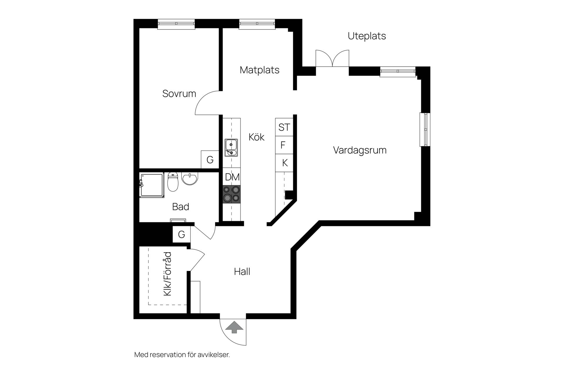 2 rum Lägenhet på Fålhagsleden 103 Södra Årsta Uppsala kommun - bild 26