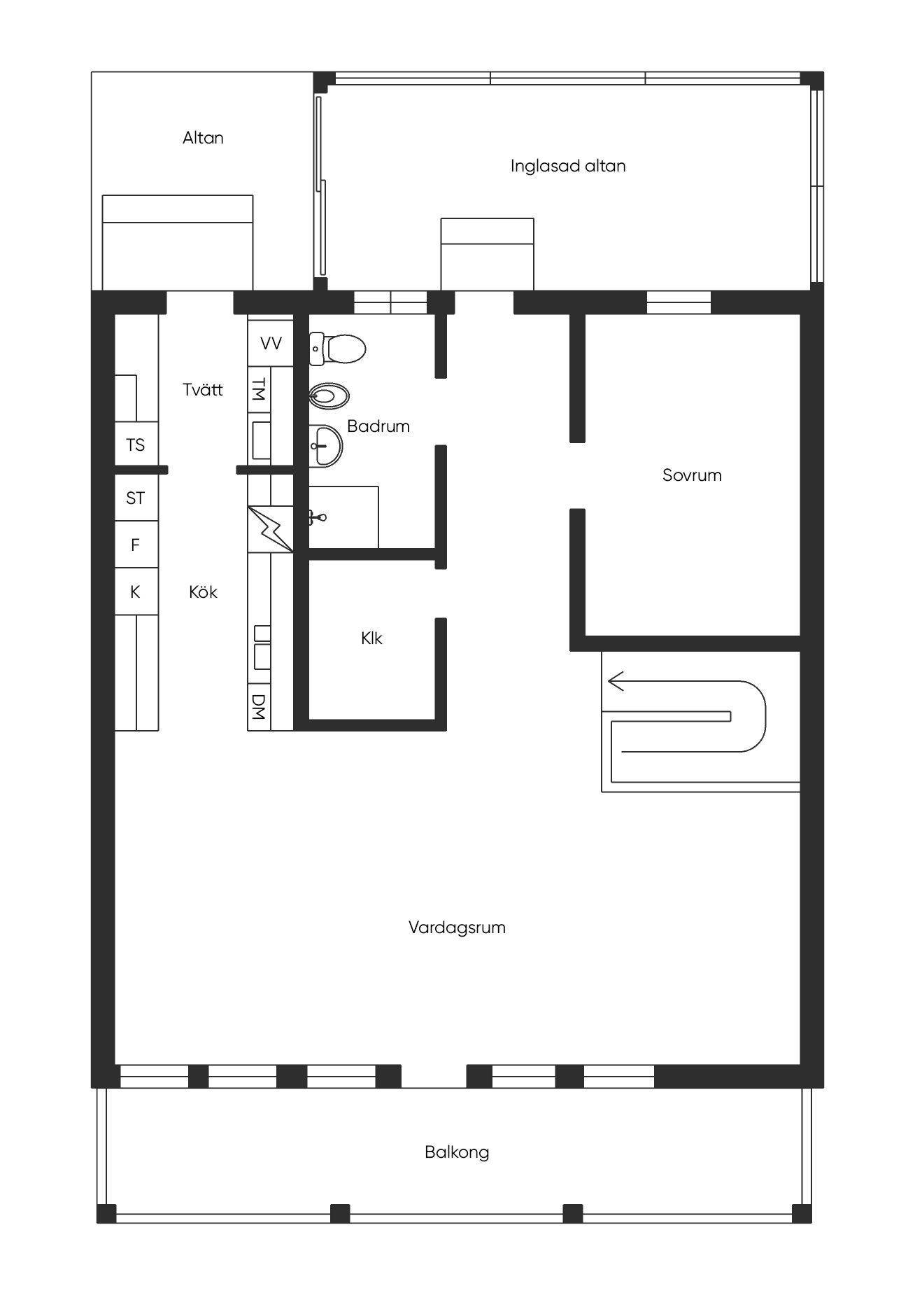 6 rum Villa på Guldflyvägen 23 Åled Halmstads kommun - bild 35