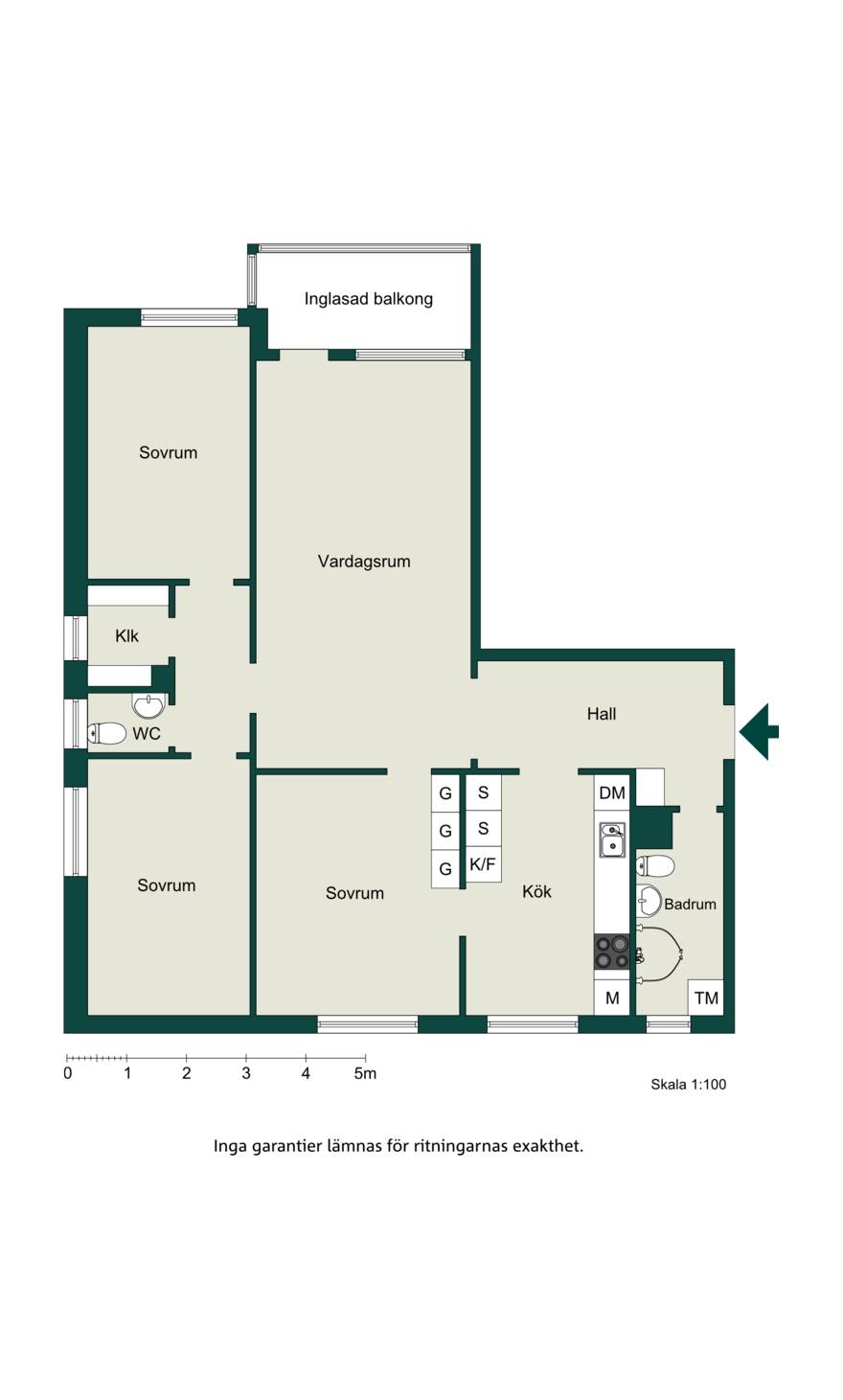 4 rum Lägenhet på Rimsmedsvägen 7A Berga Kalmar kommun - bild 19