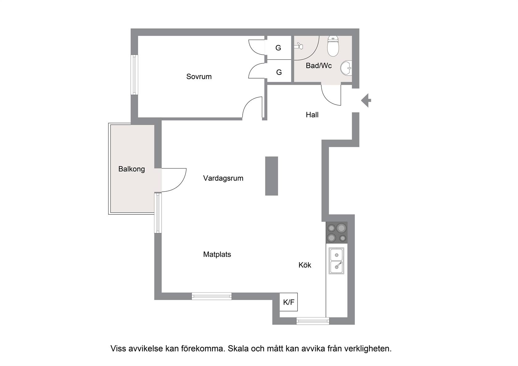 2 rum Lägenhet på Rosengatan 3b Centrala Sundbyberg Sundbybergs kommun - bild 24