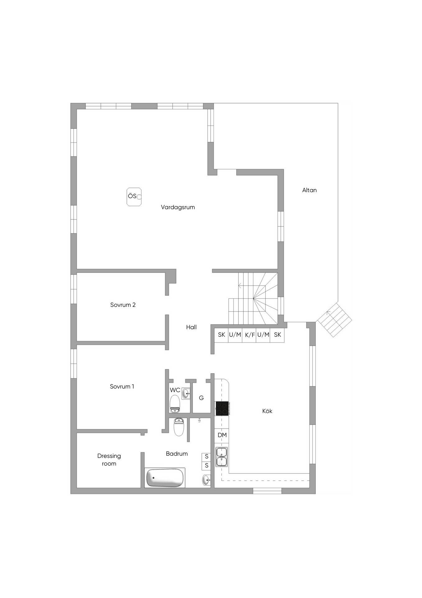 9 rum Villa på Lövdalsvägen 33 Björknäs Nacka kommun - bild 34
