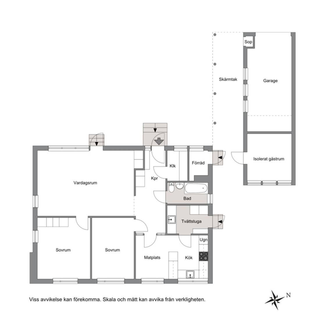 3 rum Villa på Hasselvägen 6 Urshult Tingsryds kommun - bild 27
