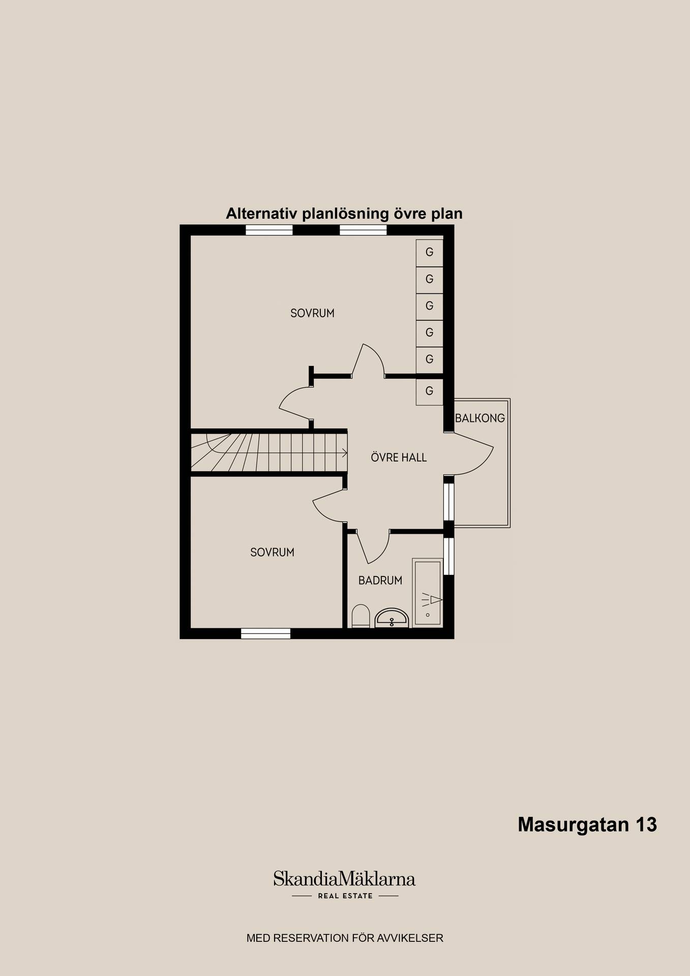 5 rum Villa på Masurgatan 13 Gävle kommun - bild 34