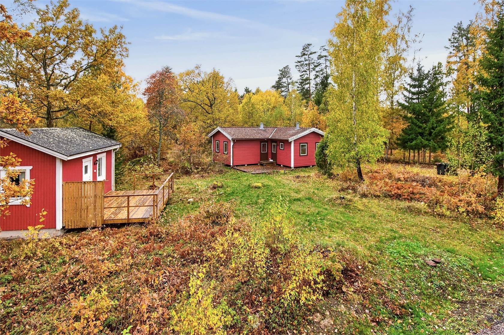 4 rum Fritidshus på Gluggvägen 13 Hjälmsätters Fritidshusområde Katrineholms kommun - bild 1