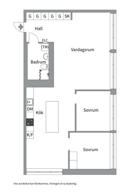 3 rum Lägenhet på Torgny Segerstedts Allé 94 Rosendal Uppsala kommun - bild 23