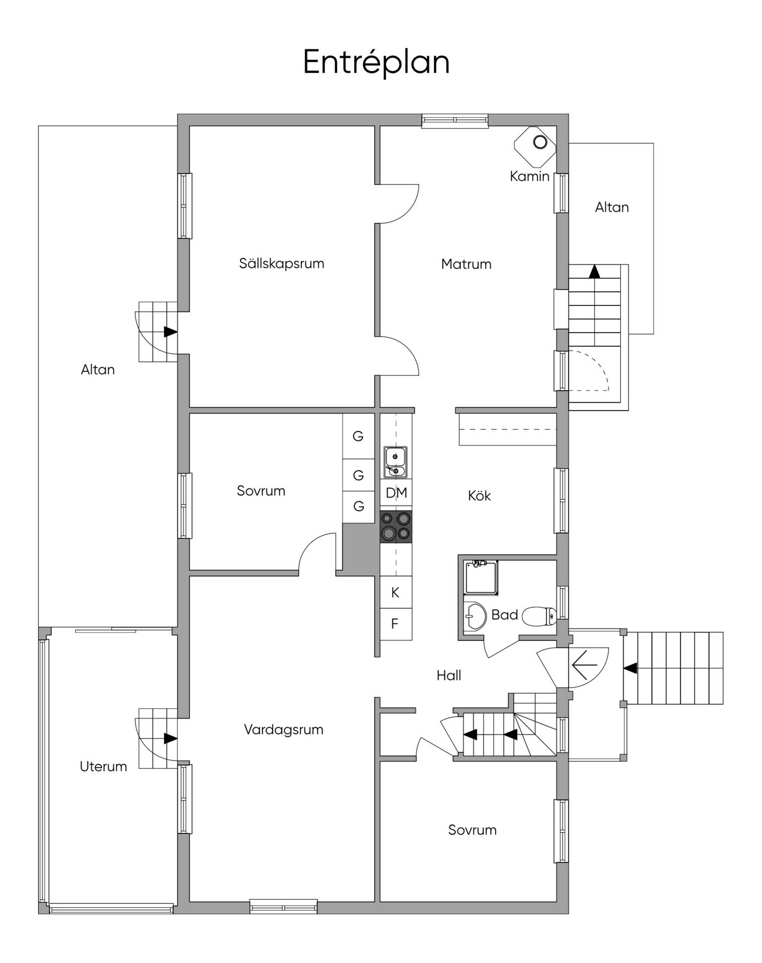 7 rum Villa på Stjärtnäsvägen 35 Färentuna Ekerö kommun - bild 30