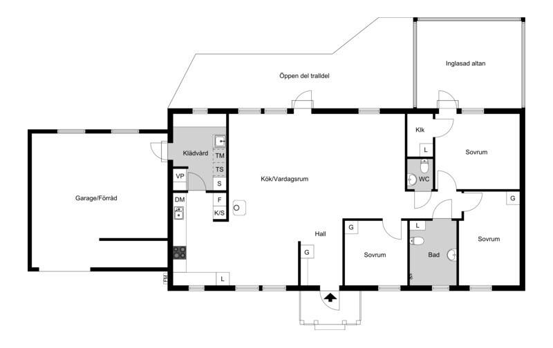 4 rum Villa på Ebbanäsvägen 25 Mölltorp Karlsborgs kommun - bild 46
