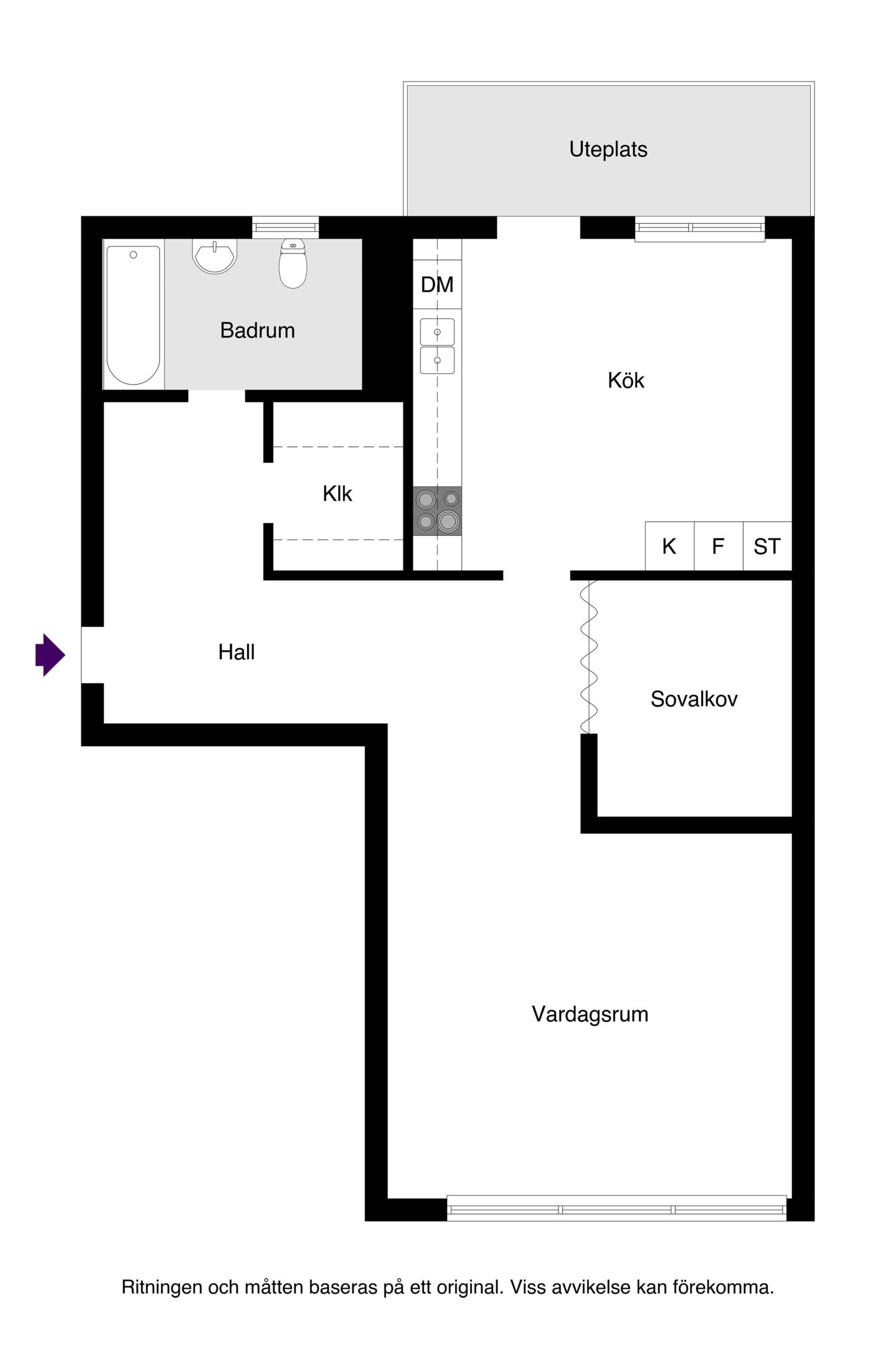 1.5 rum Lägenhet på Malma backe 3B Valsätra Uppsala kommun - bild 17