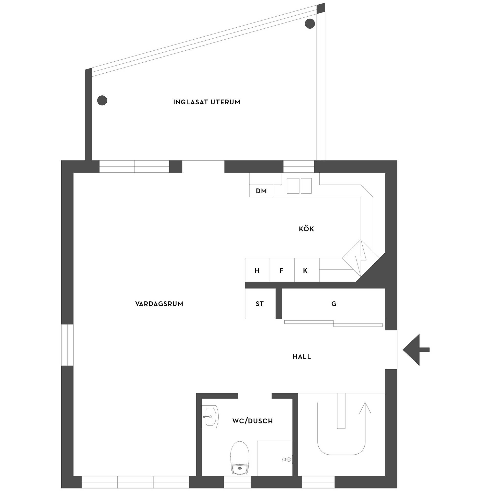 4 rum Lägenhet på Kung Göstas väg 44 Sjöviken/Centralt Strängnäs kommun - bild 53