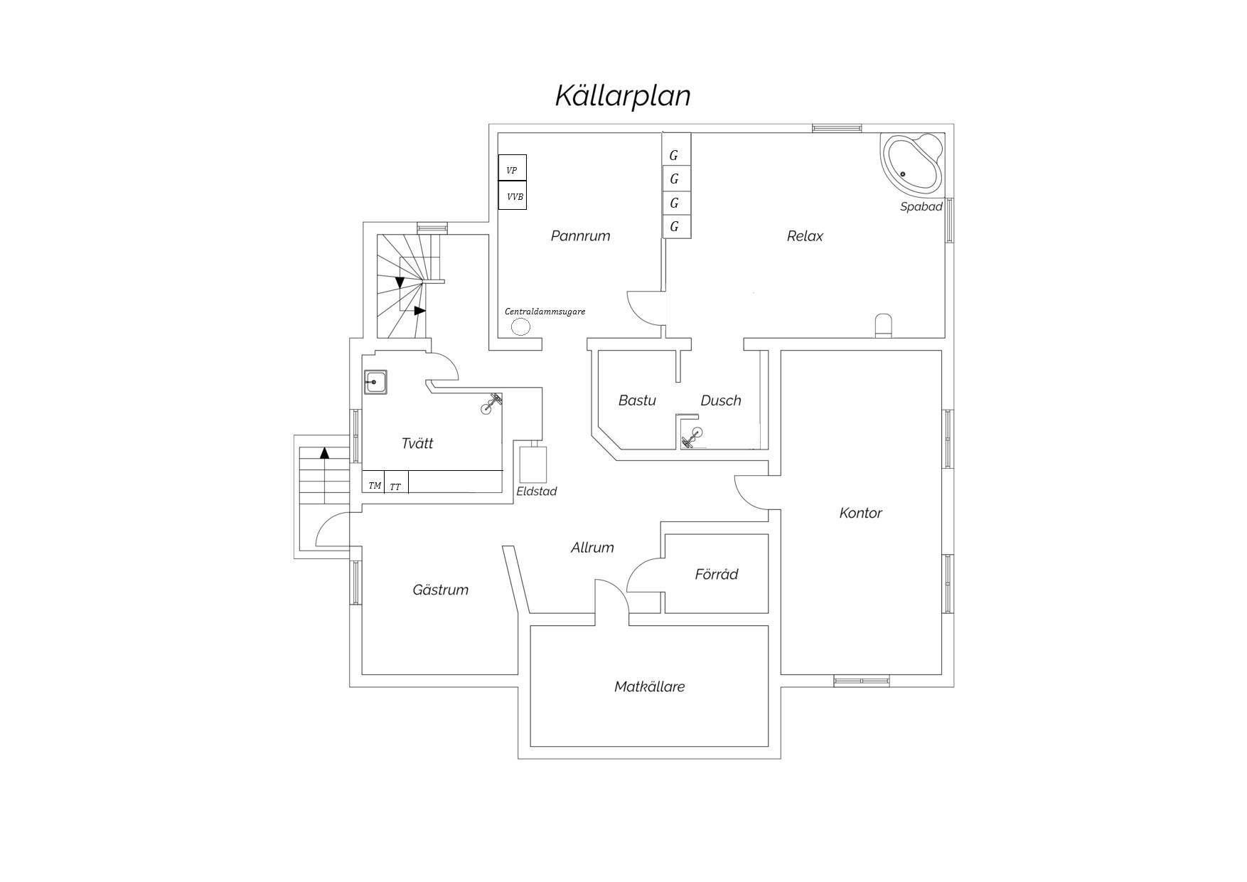 11 rum Villa på Evedalsvägen 3 Färjestaden Mörbylånga kommun - bild 66