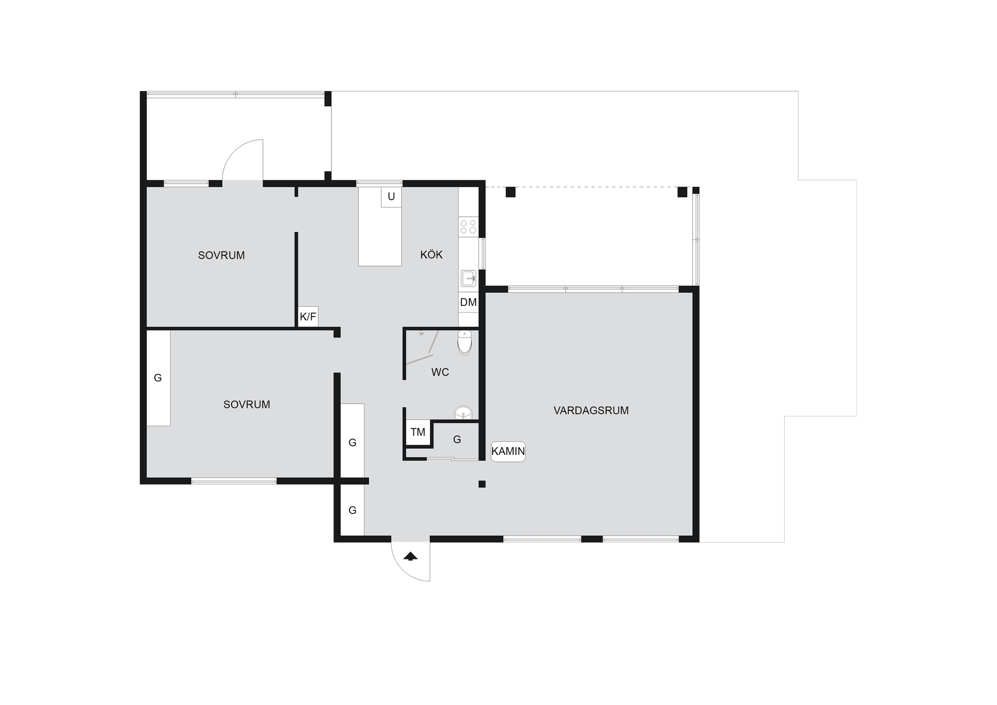 3 rum Villa på Båtstavägen 7 Båtstad Borlänge kommun - bild 43