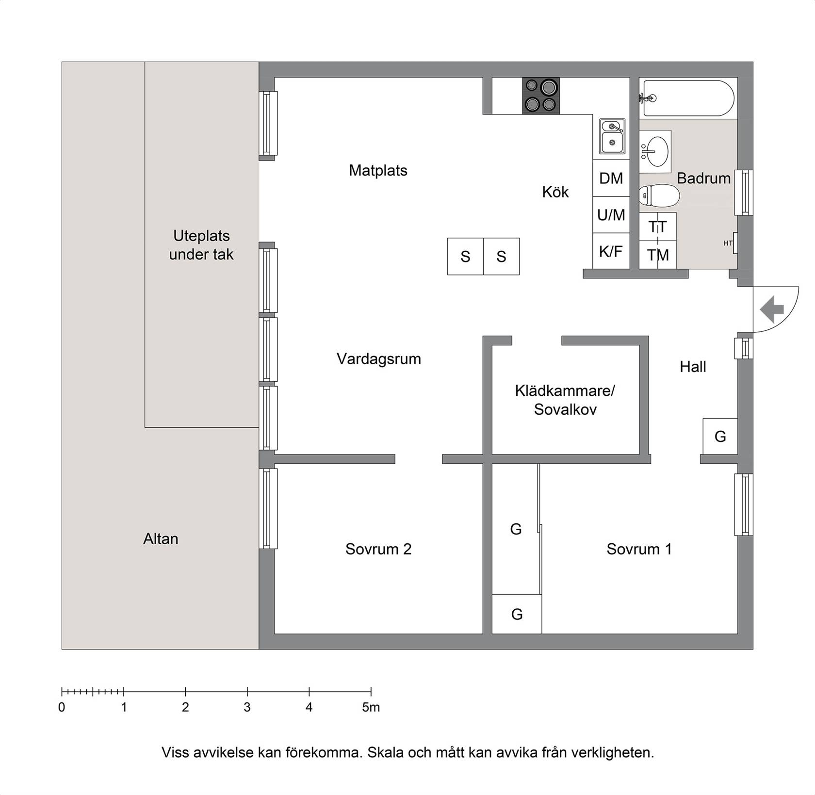 3.5 rum Radhus på Vallmostigen 38 Bro - Finnsta Upplands-Bro kommun - bild 19
