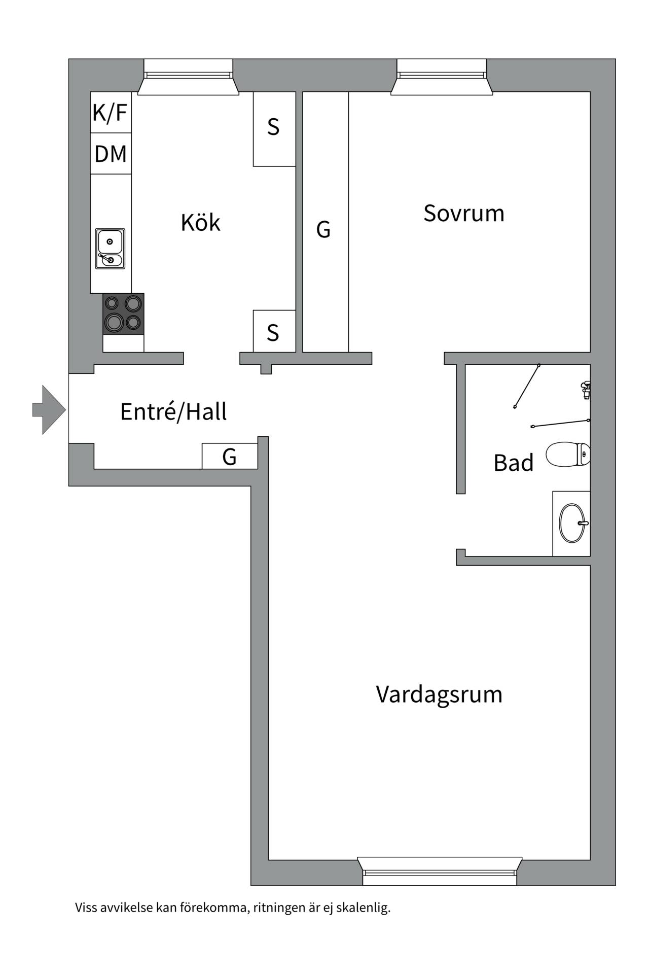2.5 rum Lägenhet på Höganäsgatan 6B Höganäs Uppsala kommun - bild 29