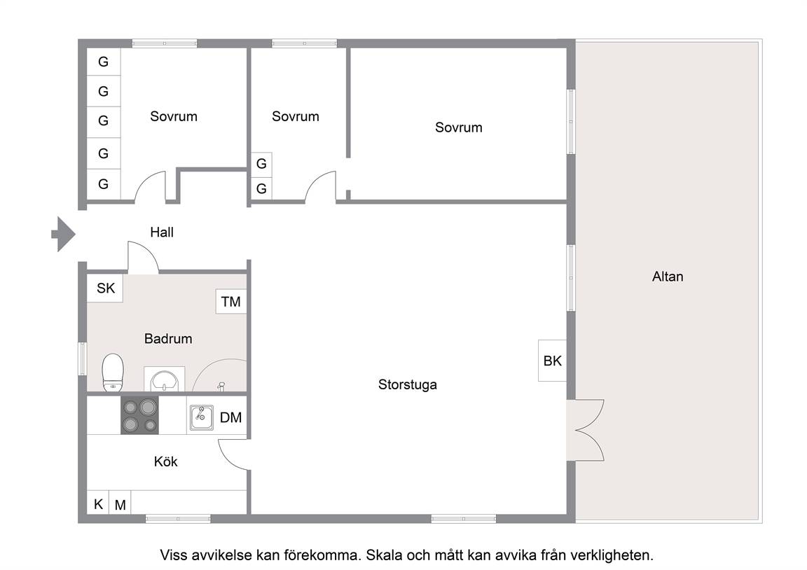 4 rum Villa på Sånglärkavägen 4 Skokloster - Söderskogen Håbo kommun - bild 23