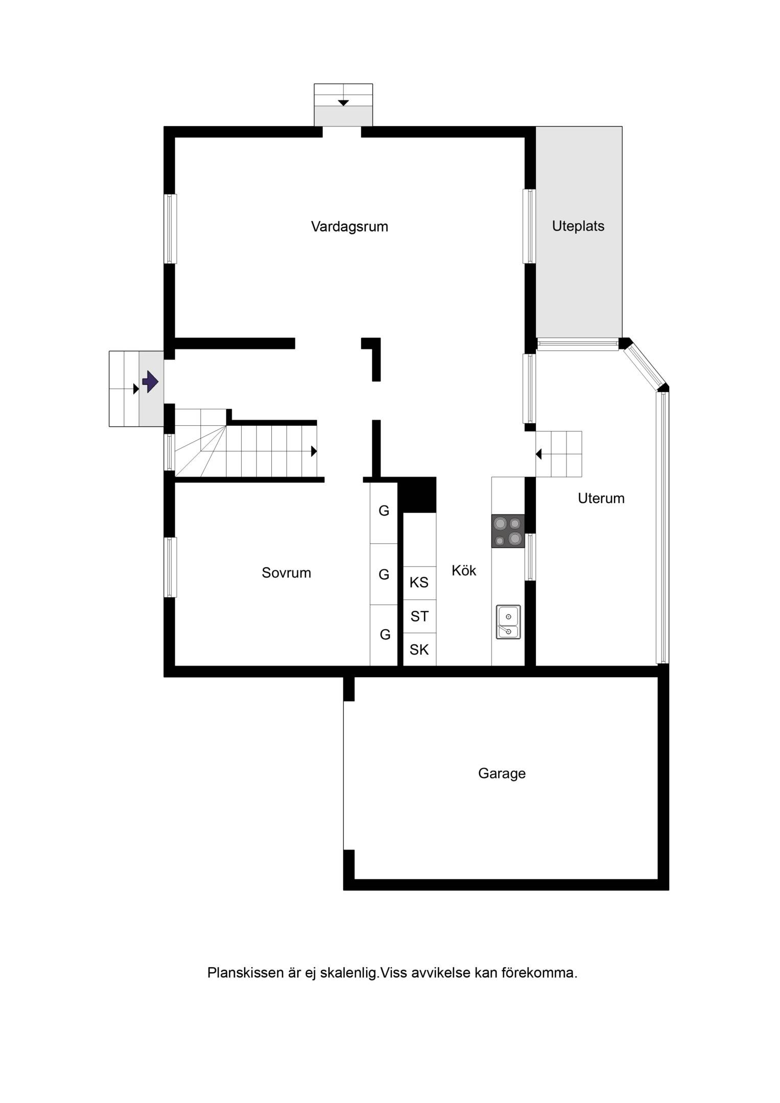 4 rum Villa på Svängen 3 Gustavsfält Halmstads kommun - bild 27