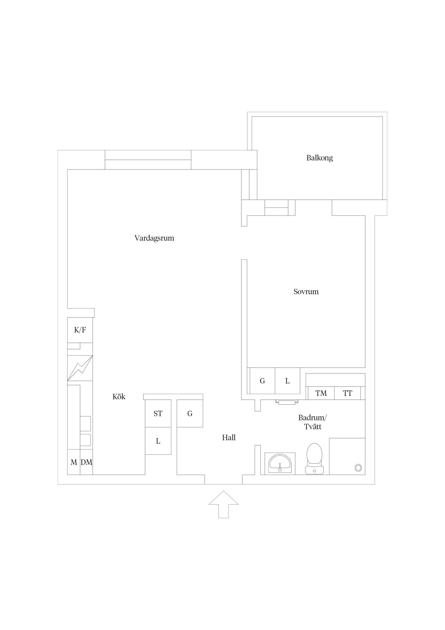 2 rum Lägenhet på Nordengatan 5B Övre Vasastaden Linköpings kommun - bild 21