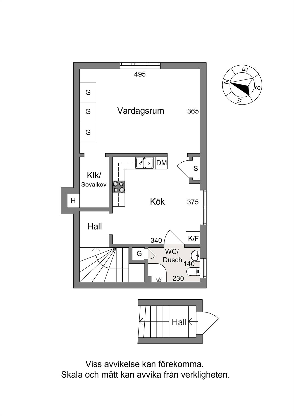 1 rum Lägenhet på Klostergatan 56 Centralt Linköpings kommun - bild 14