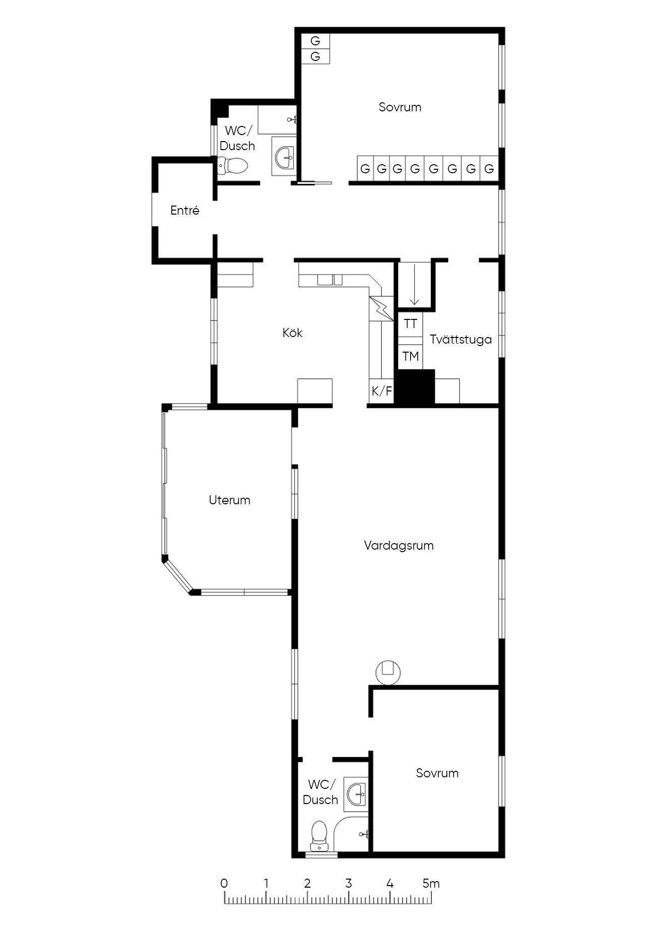 8 rum Villa på Huvhults kvarn 113 Långås Falkenbergs kommun - bild 45