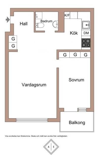 2 rum Lägenhet på Frödingsvägen 5 Fredhäll Stockholms kommun - bild 28