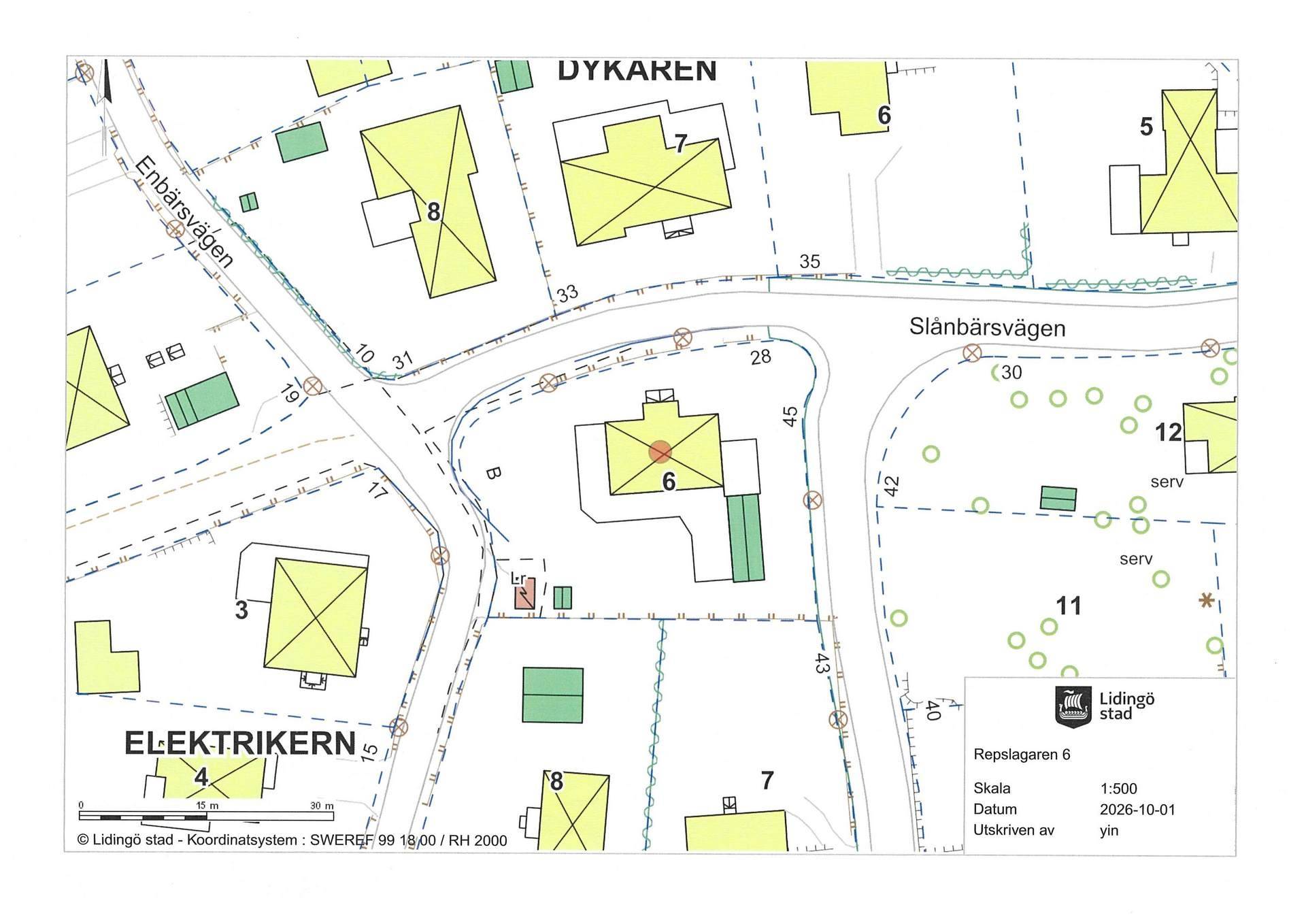 7 rum Villa på Slånbärsvägen 28 Killinge Lidingö kommun - bild 83