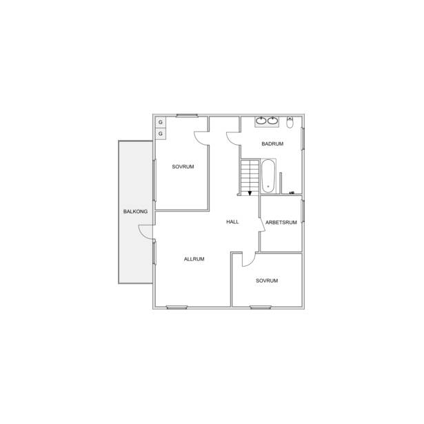 6 rum Villa på Sågverksvägen 114B Sundsvalls kommun - bild 45