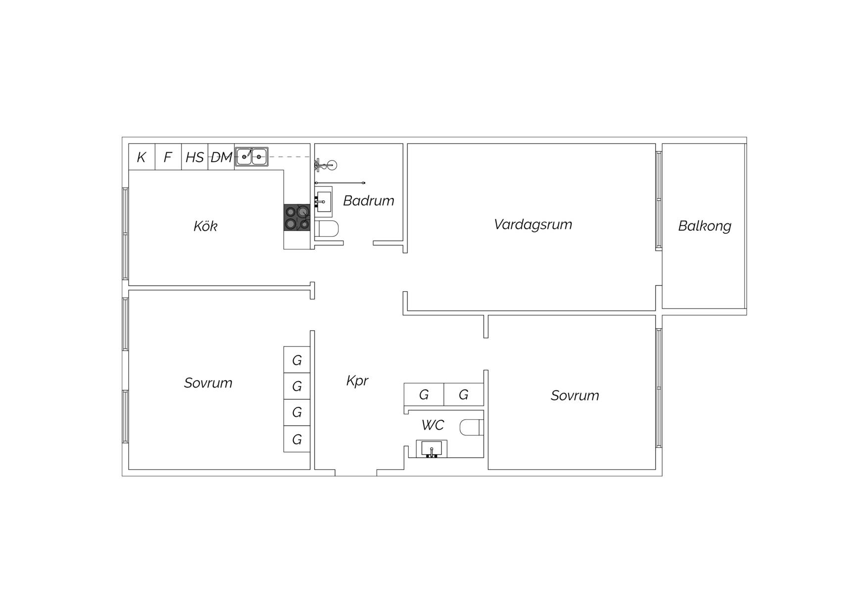 3 rum Lägenhet på Hyacintgatan 39 Malmö kommun - bild 15