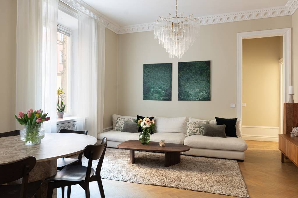 3 rum lägenhet på Engelbrektsgatan 19 Östermalm, Stockholms kommun - bild 1