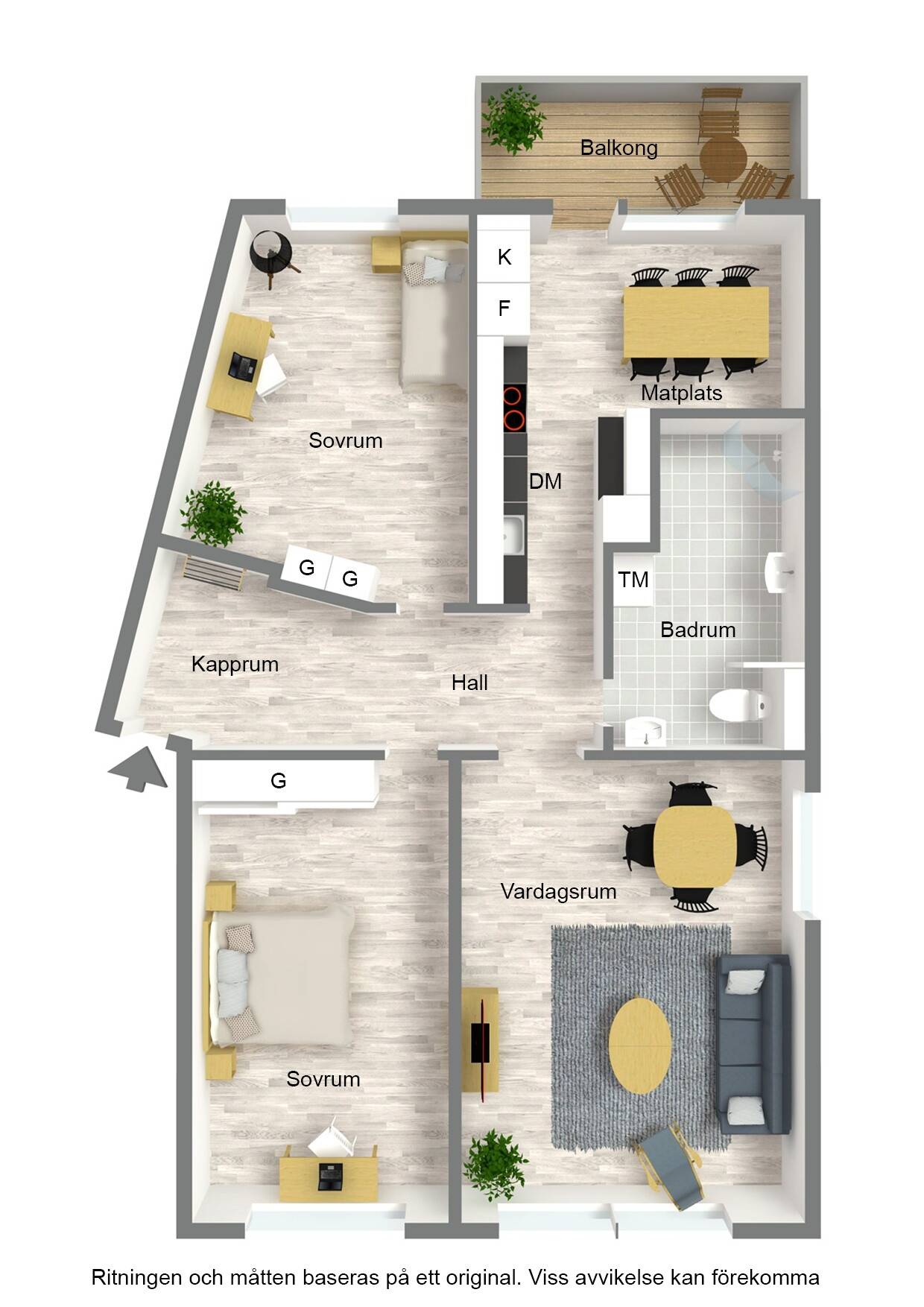 3 rum Lägenhet på Oxelgatan 35 Ekhagen Jönköpings kommun - bild 28