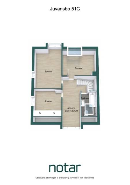 5 rum Villa på Juvansbo 51C Björklinge Uppsala kommun - bild 6