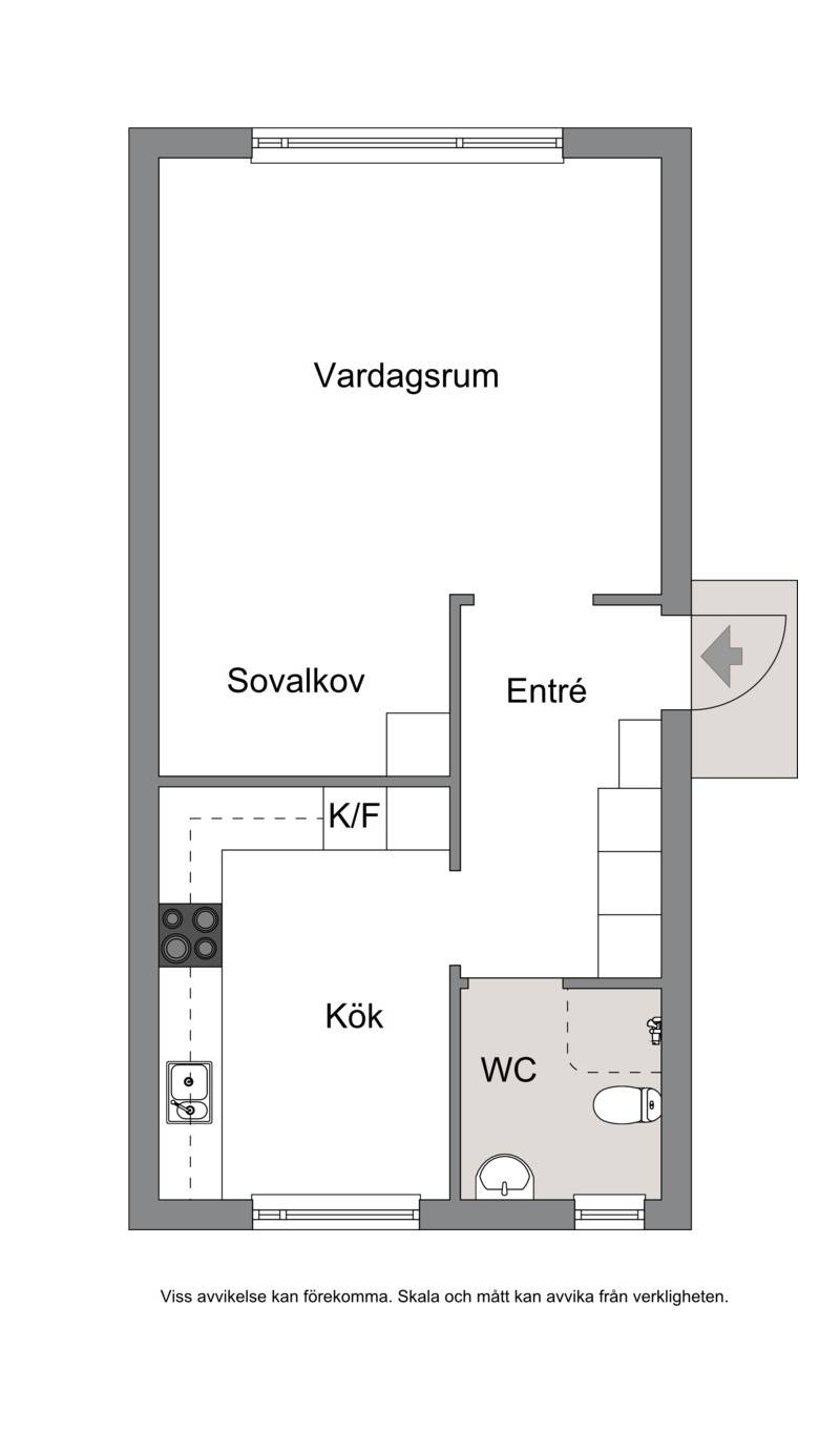 1 rum Lägenhet på Torggatan 37 M Centrum Haparanda kommun - bild 13