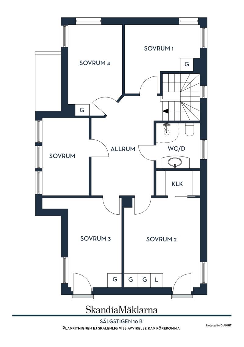 6 rum Villa på Sälgstigen 10B Älvsjö - Herrängen Stockholms kommun - bild 53