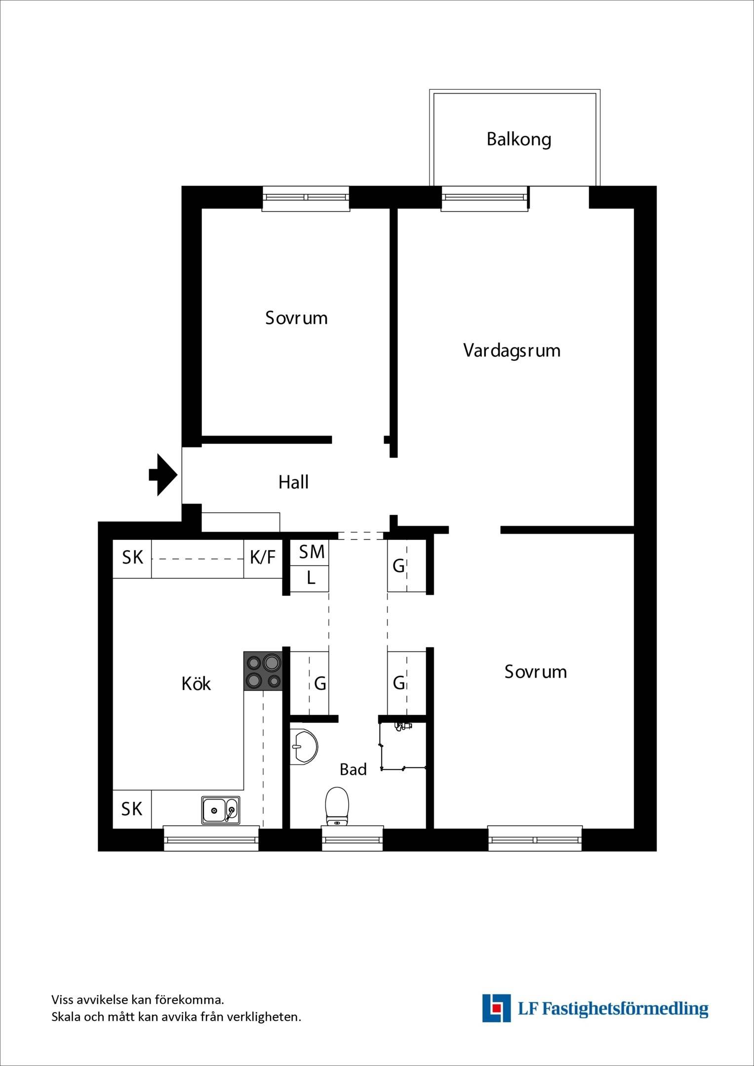 3 rum Lägenhet på Årevägen 11 Vällingby Centrum Stockholms kommun - bild 18
