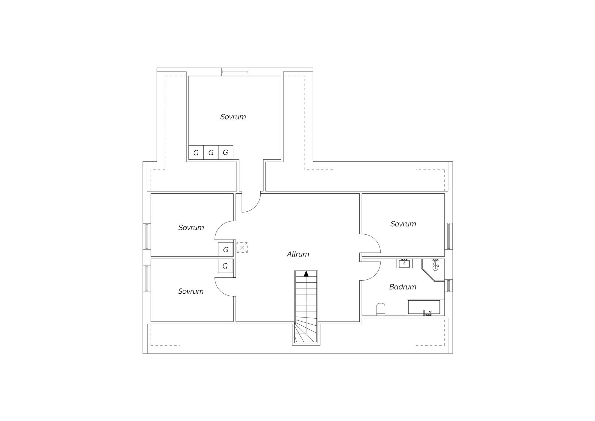 9 rum Villa på Violgatan 16 Sörby Kumla kommun - bild 33