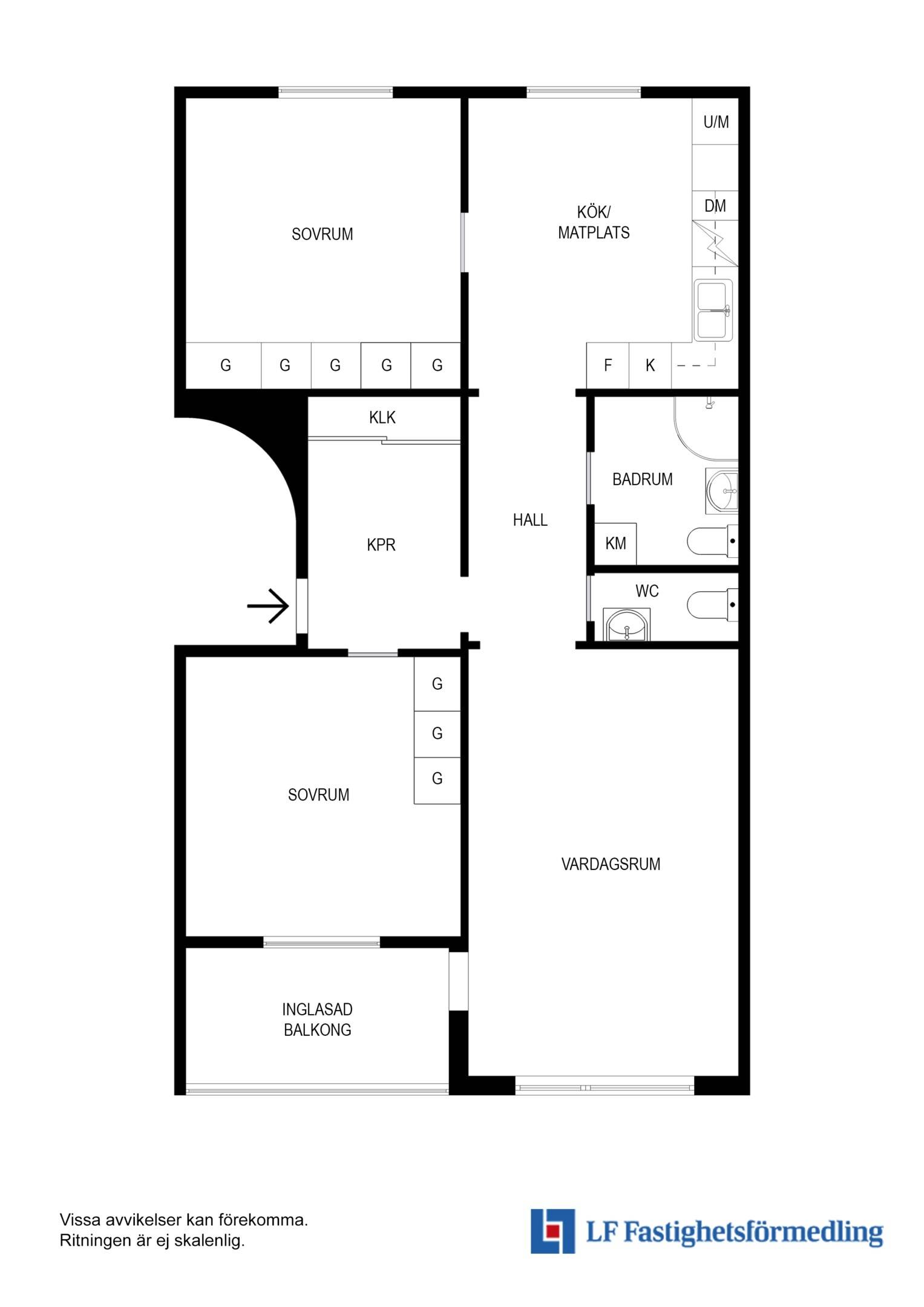 3 rum Lägenhet på Bygatan 34 Tureberg Sollentuna kommun - bild 18