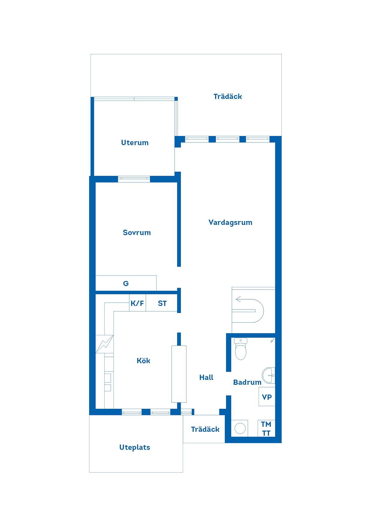 4 rum Lägenhet på Hemlingbyvägen 26 B Hemlingby Gävle kommun - bild 34