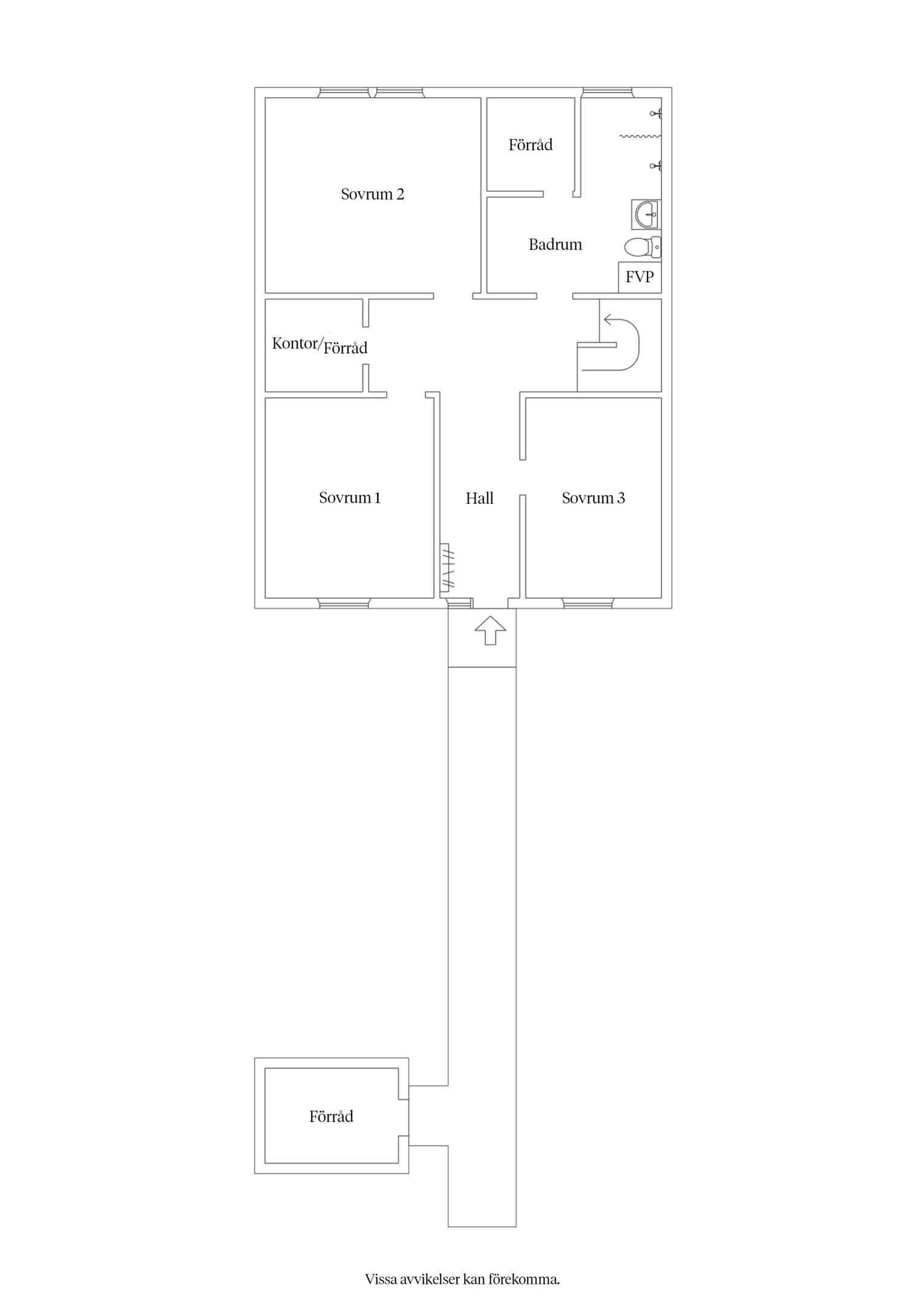 156 m² Radhus på Bodgatan 29 Bergsbyn Skellefteå kommun - bild 22