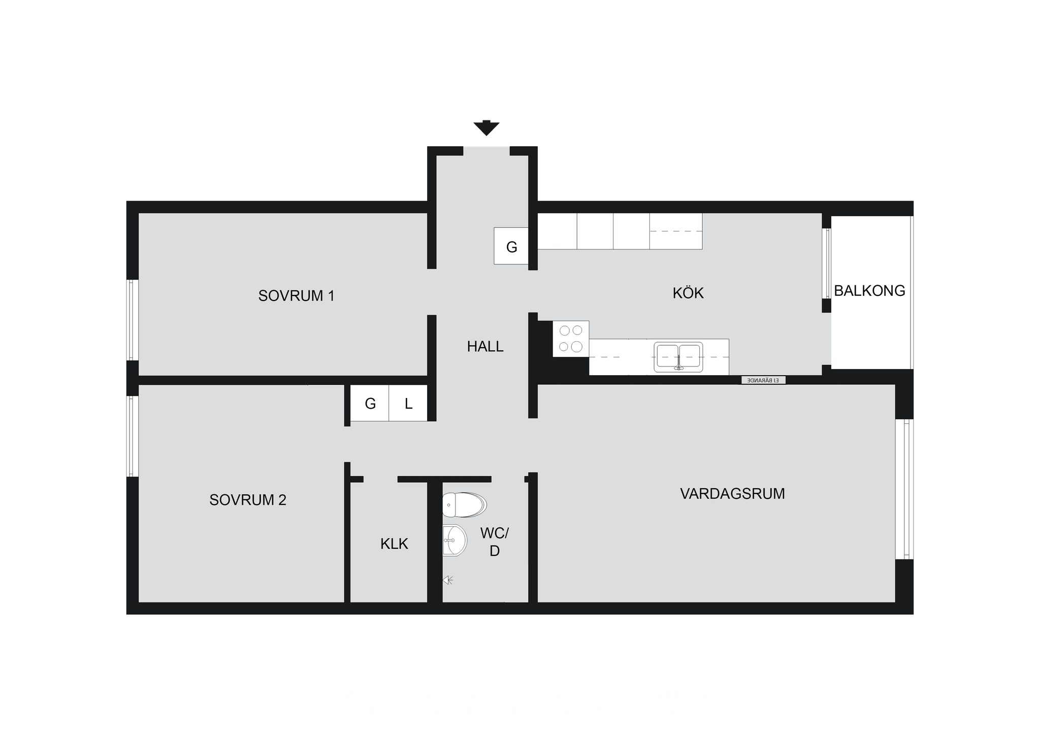 3 rum Lägenhet på Radarvägen 13 Hägernäs Täby kommun - bild 22