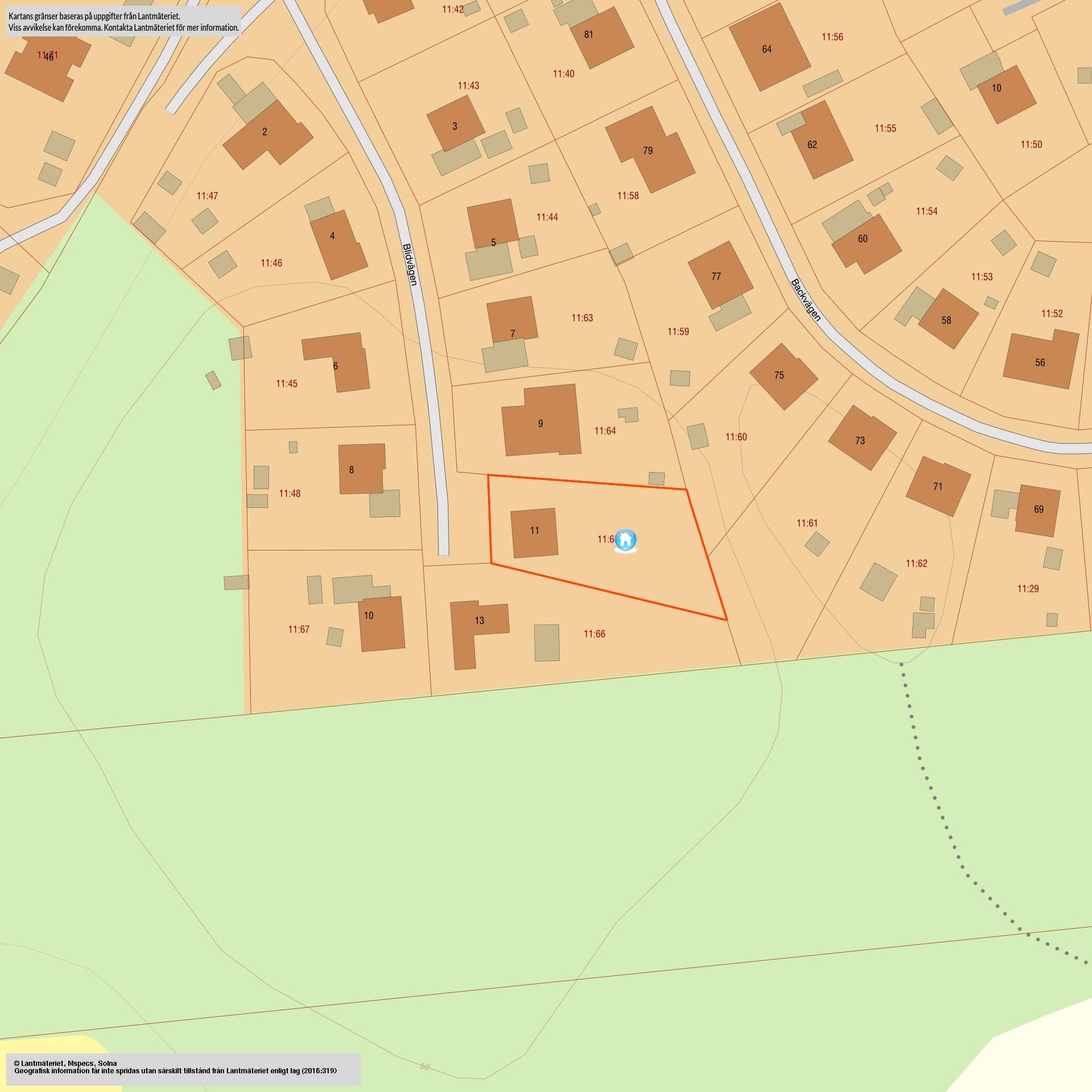 4 rum Villa på Blidvägen 11 Tungelsta Haninge kommun - bild 49
