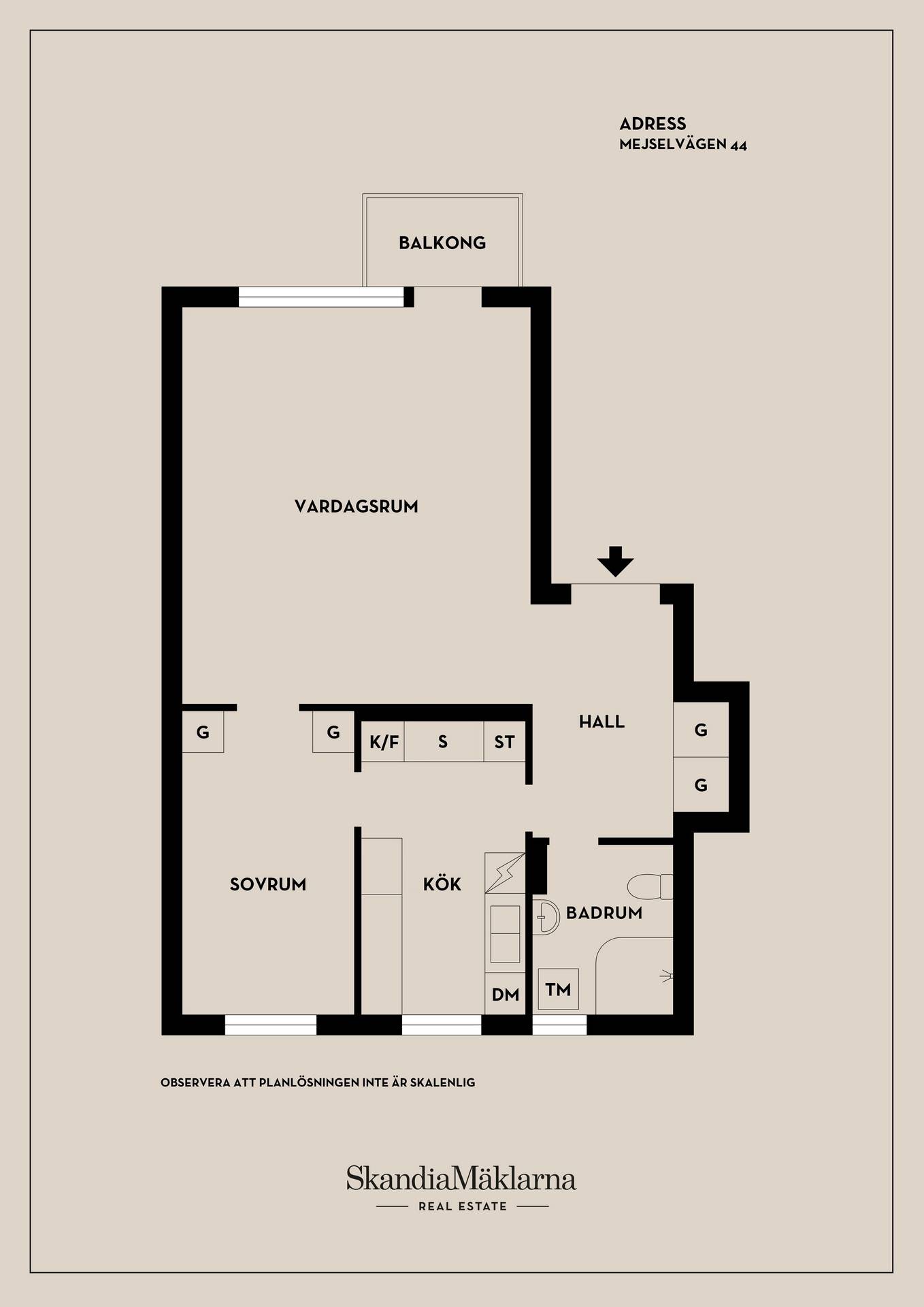 2 rum Lägenhet på Mejselvägen 44 Telefonplan / Hökmossen Stockholms kommun - bild 26