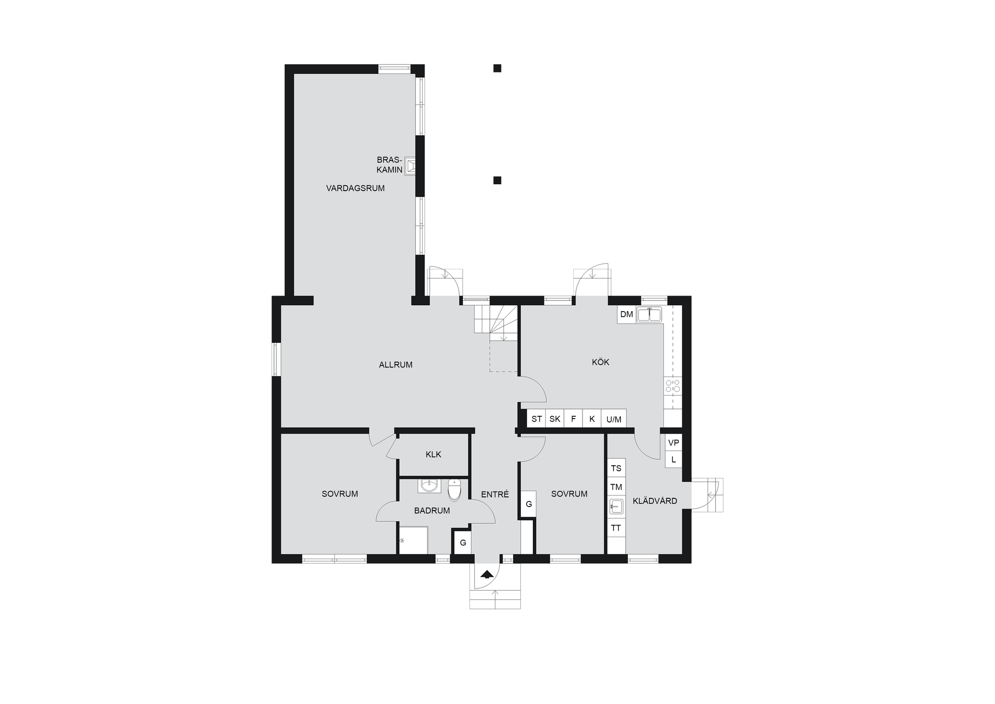 167 m² Villa på Tingsbrötsvägen 22 Svärtinge Norrköpings kommun - bild 43