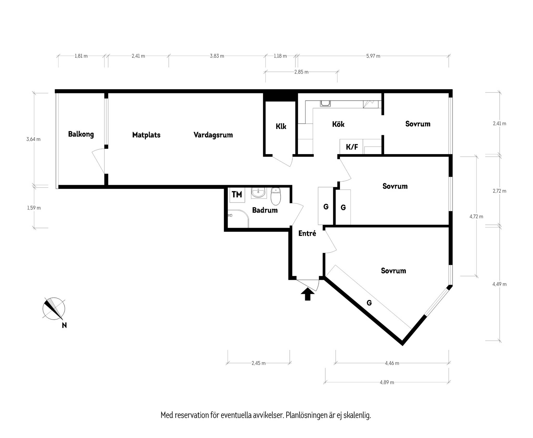 3 rum Lägenhet på Bohusgatan 6 Heden Göteborgs kommun - bild 19