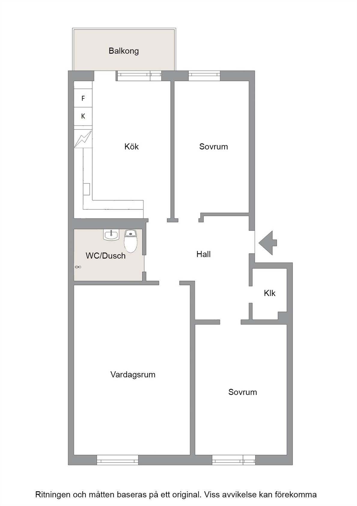 3 rum Lägenhet på Drottning Kristinas väg 65 Marieholm Mariestads kommun - bild 17