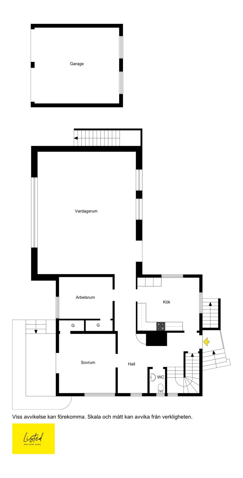 6 rum Villa på Långkroksvägen 10 Hässleholm Hässleholms kommun - bild 26