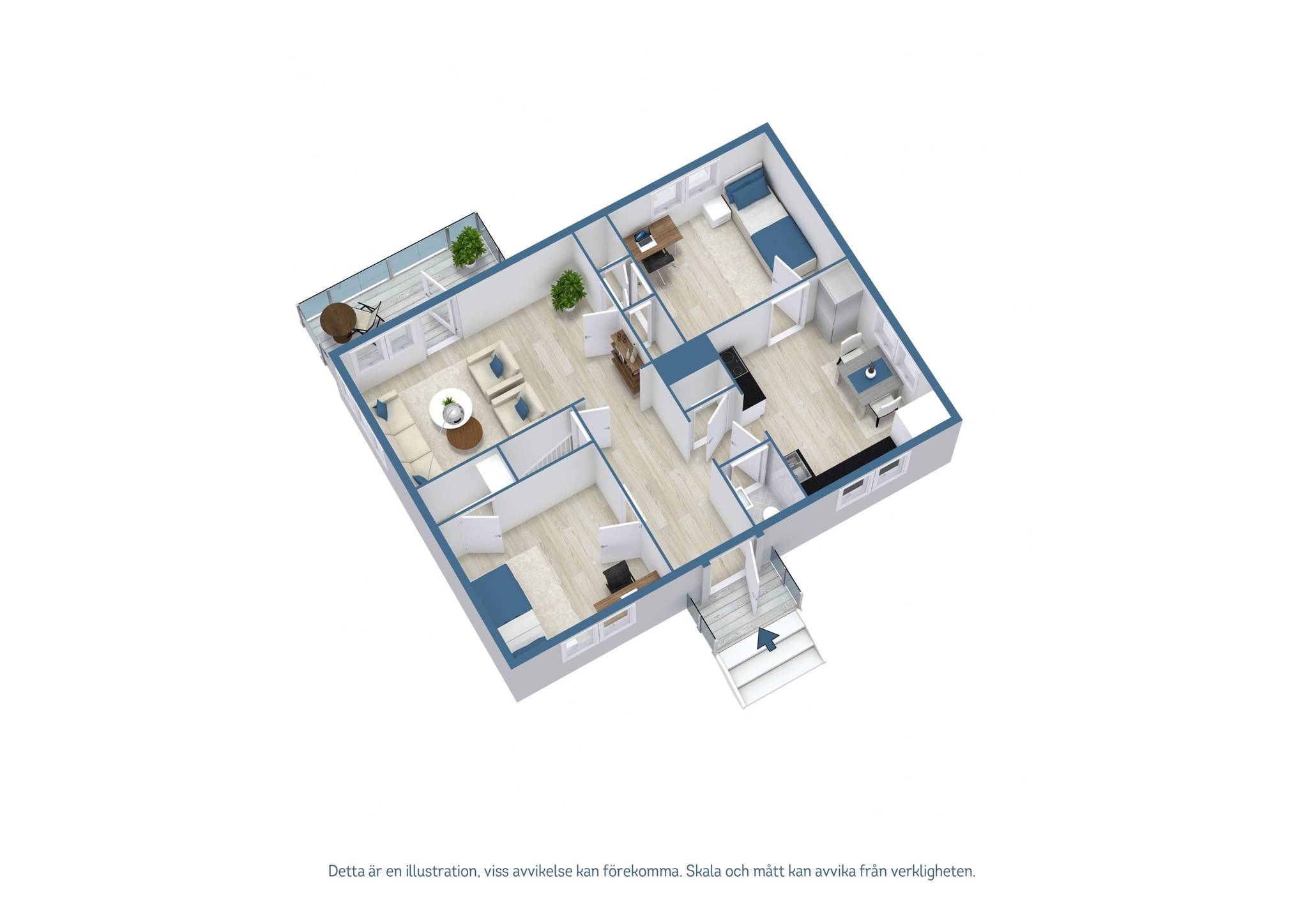 3 rum Villa på Furuvägen 10 Örbyhus Tierps kommun - bild 41