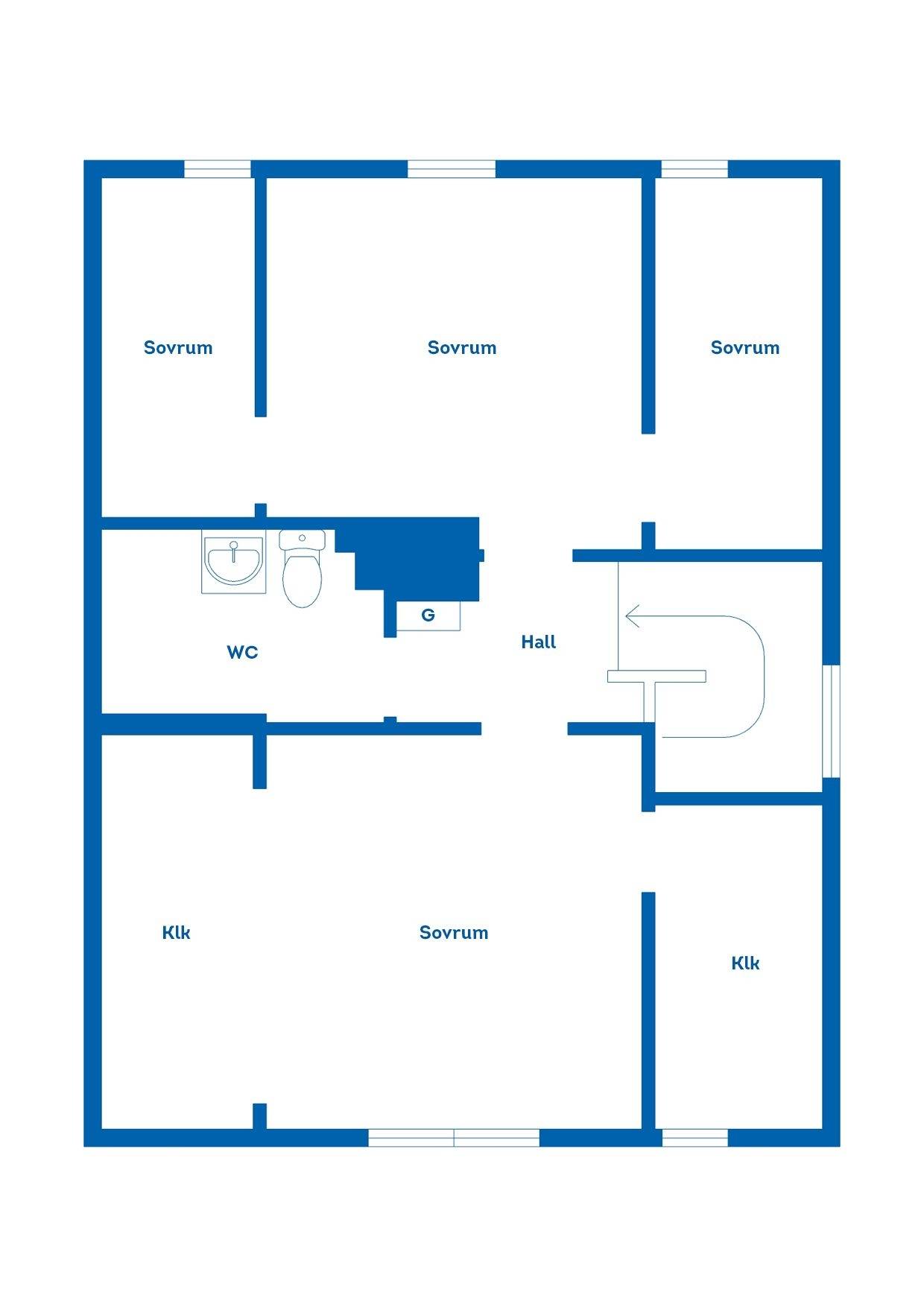 3 rum Villa på Movägen 5 Fågelfors Högsby kommun - bild 14