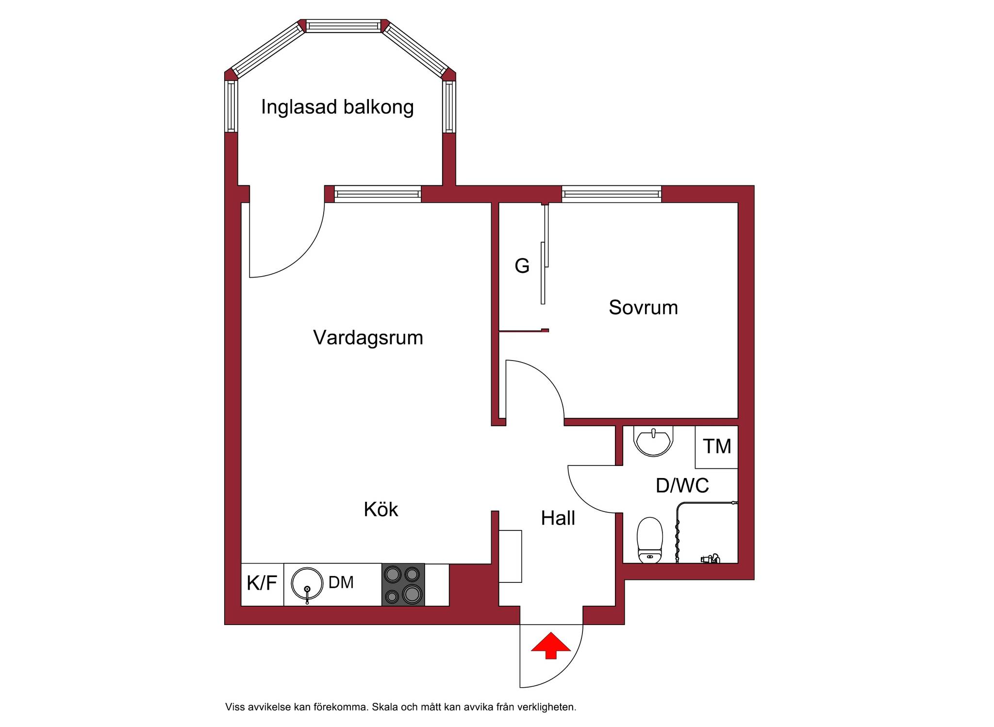 2 rum Lägenhet på Terapivägen 18E Flemingsberg Huddinge kommun - bild 18