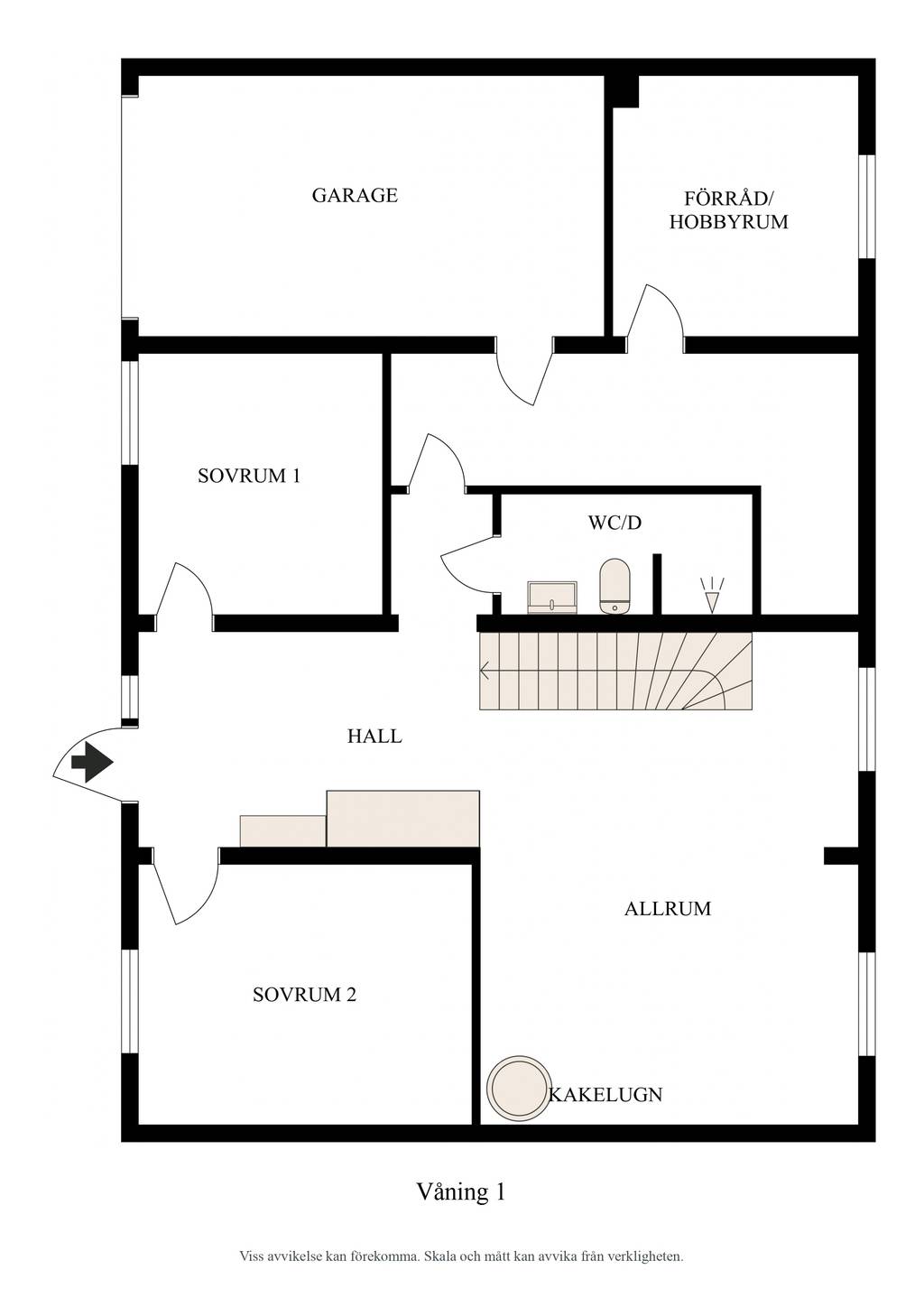6 rum Parhus på Blixtgatan 30 Hässlegården Karlskrona kommun - bild 26